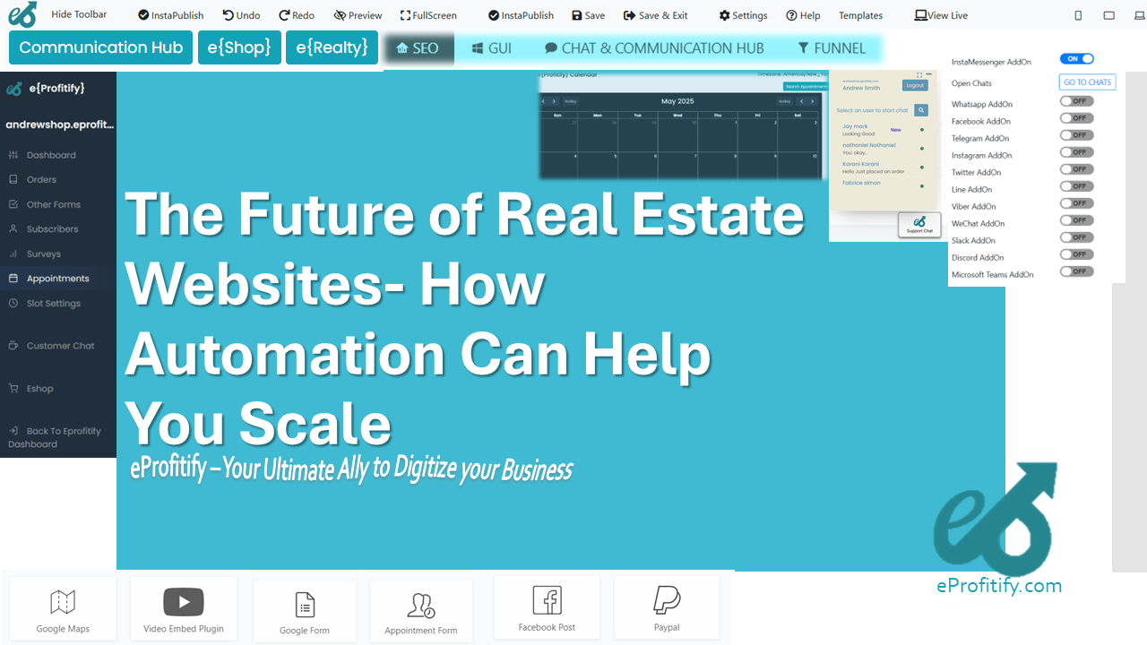 The Future of Real Estate Websites- How Automation Can Help You Scale
